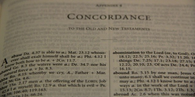 TBS Concordance